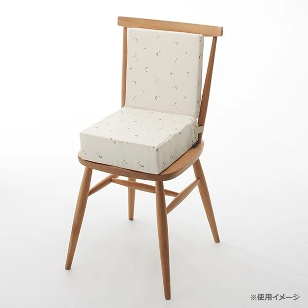 【Nishimatsuya】Smart Angel Children Booster Seat Cushion with Backrest (Beige)