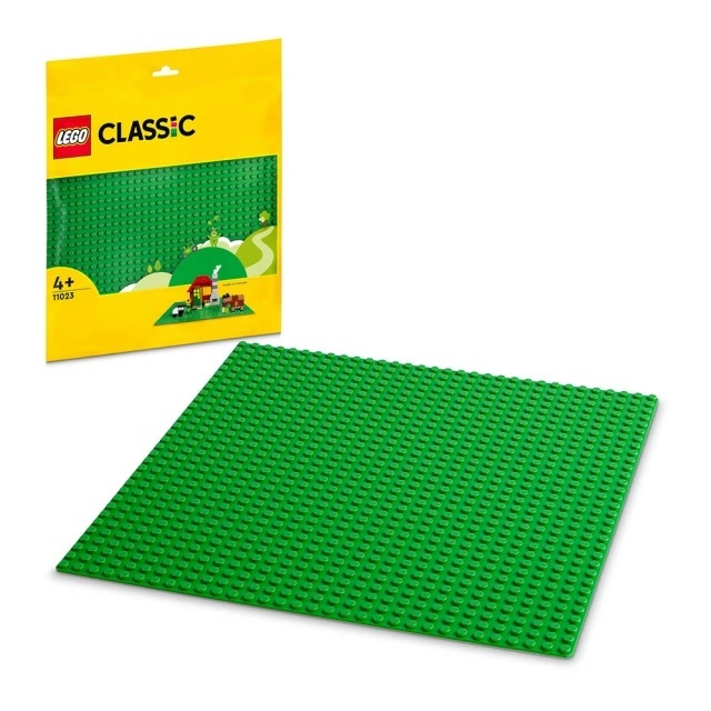 【玩具研究中心】LEGO 樂高 CLASSIC 綠色底板 11023