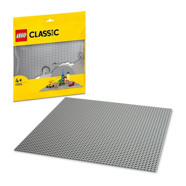 【玩具研究中心】LEGO 樂高 CLASSIC 灰色底板 11024
