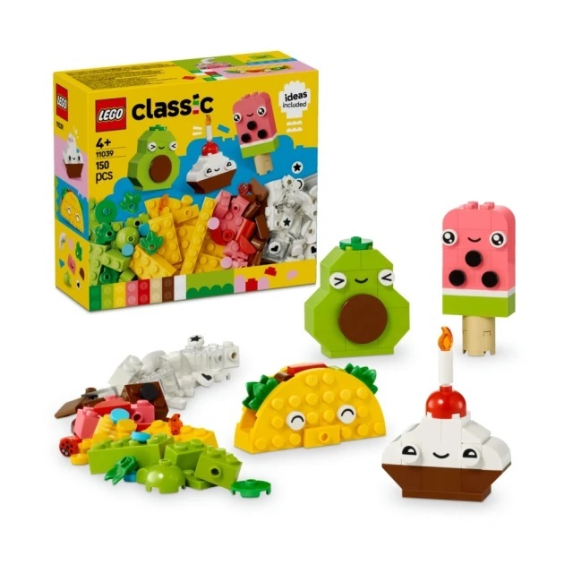 【玩具研究中心】LEGO 樂高 CLASSIC 創意美食好朋友套裝 11039