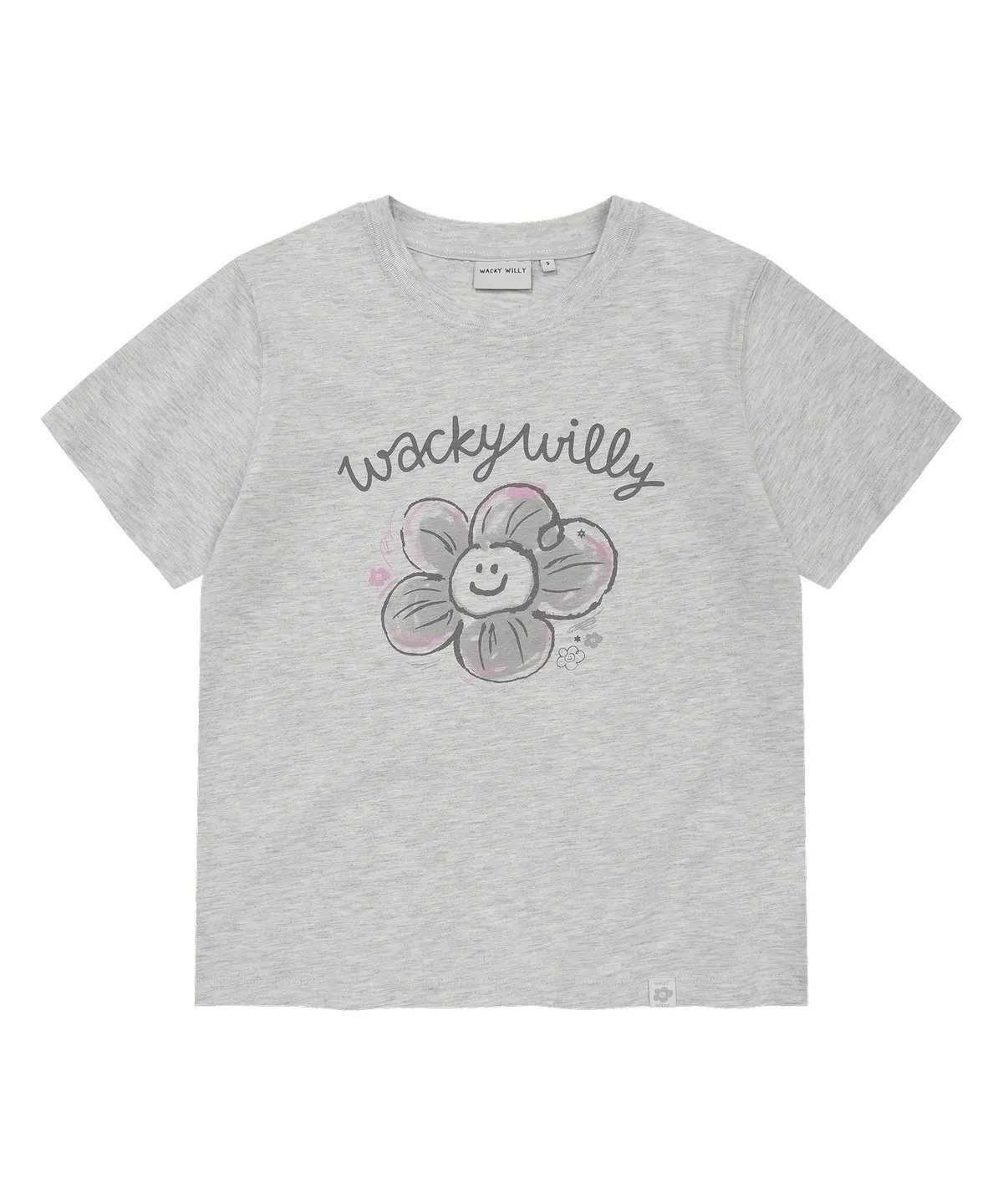WACKY WILLY Women's Big Lily Graphic Short Sleeve T-shirt