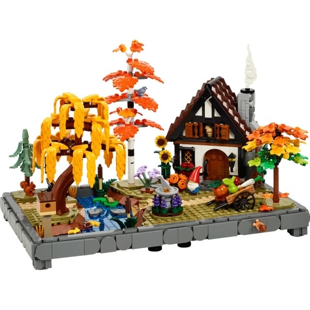 【玩具研究中心】LEGO 樂高 Icons 秋季小屋庭園 11372