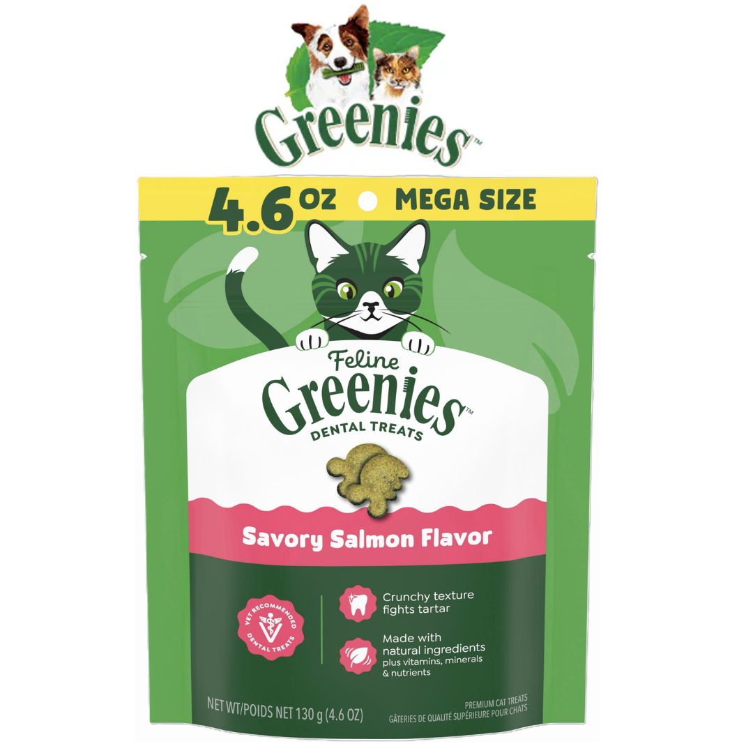 Greenies - Cat Dental Treat - Savory Salmon ( 4.6oz)