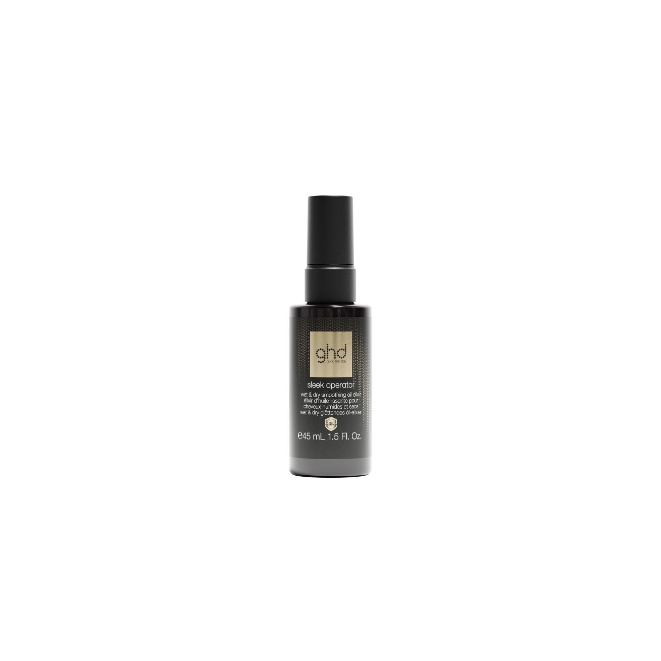 GHD Sleek operator wet & dry smoothing oil elixir 45ml