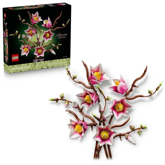 【玩具研究中心】LEGO 樂高 Botanicals 木蘭枝 11510