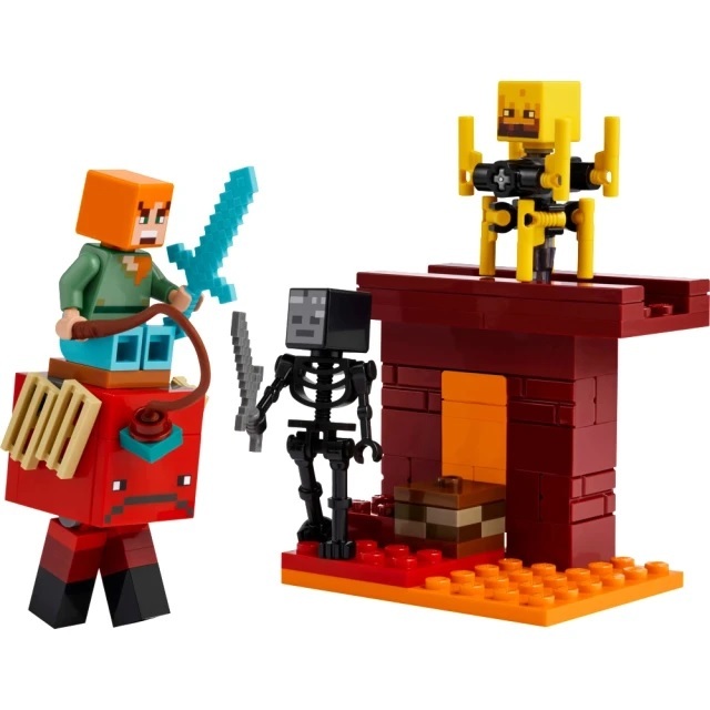 【玩具研究中心】LEGO 樂高 Minecraft 地獄熔岩大戰 21266