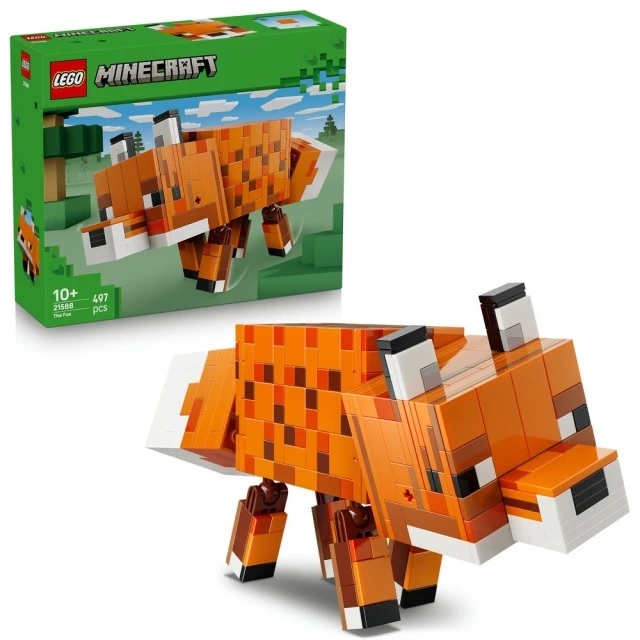 【玩具研究中心】LEGO 樂高 Minecraft 狐狸 21588