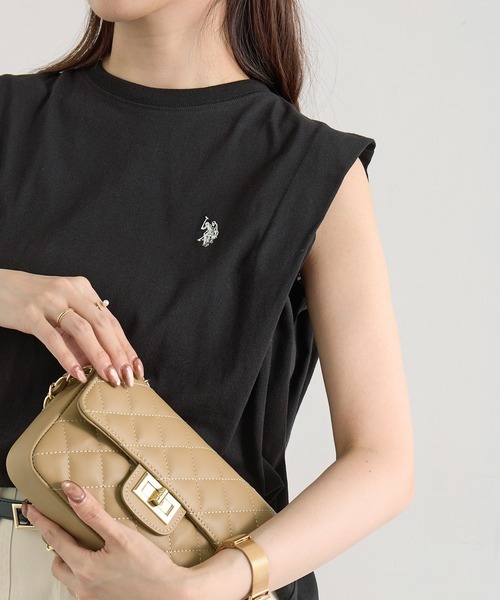 U.S. POLO ASSN. 刺繡背心 寬肩背心 3色