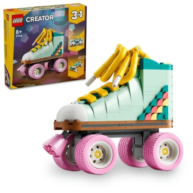 【玩具研究中心】LEGO 樂高 創意百變3合1系列 復古溜冰鞋 31148