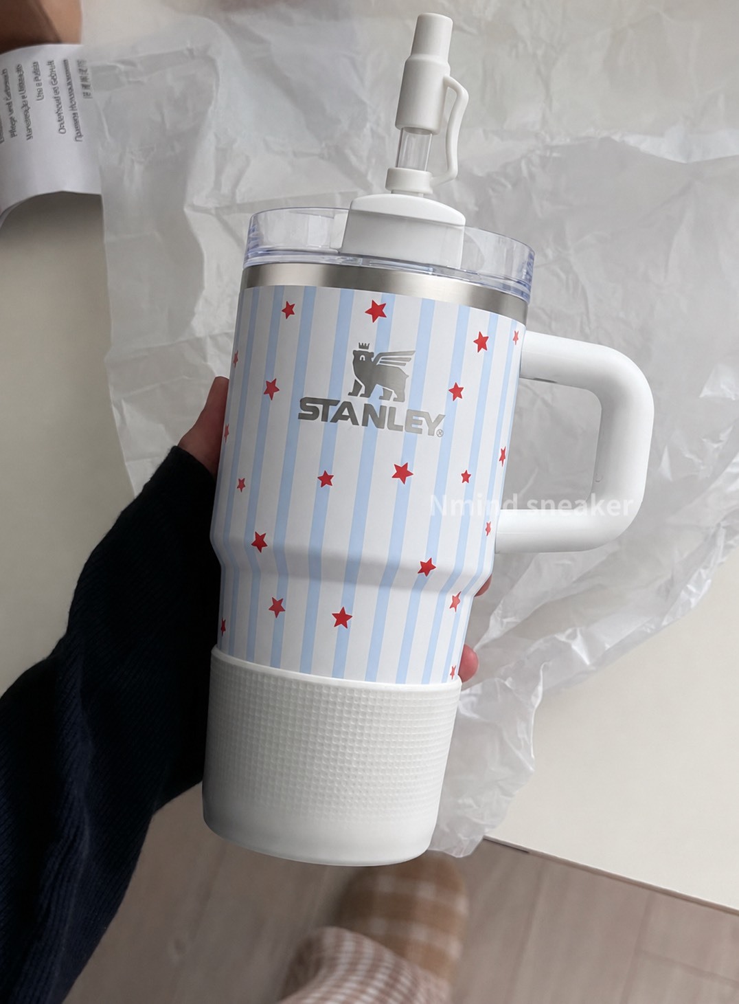 〈高顏值限定款⭐〉Stanley x Target 條紋星星杯 吸管杯 冰壩杯 環保杯 20oz 30oz 40oz