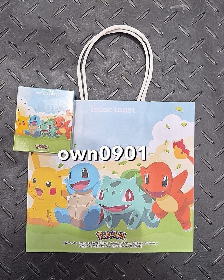 【OWN】Pokémon 寶可夢 韓國限定 限量 聯名 可動徽章 徽章 隱藏版 盲盒 隨機 共十款 紙袋
