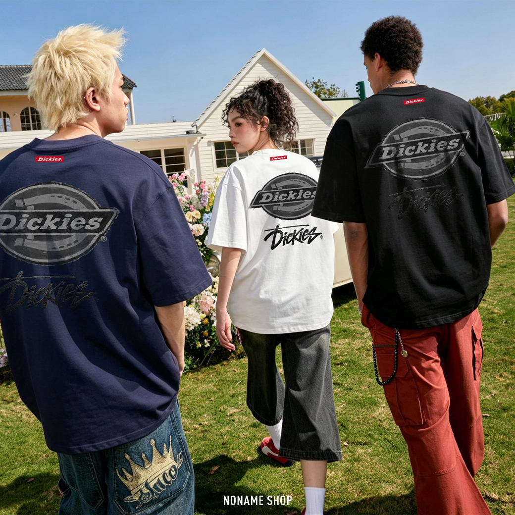 DICKIES 復古 美式 雙印花 LOGO 四色 (男/女同款)