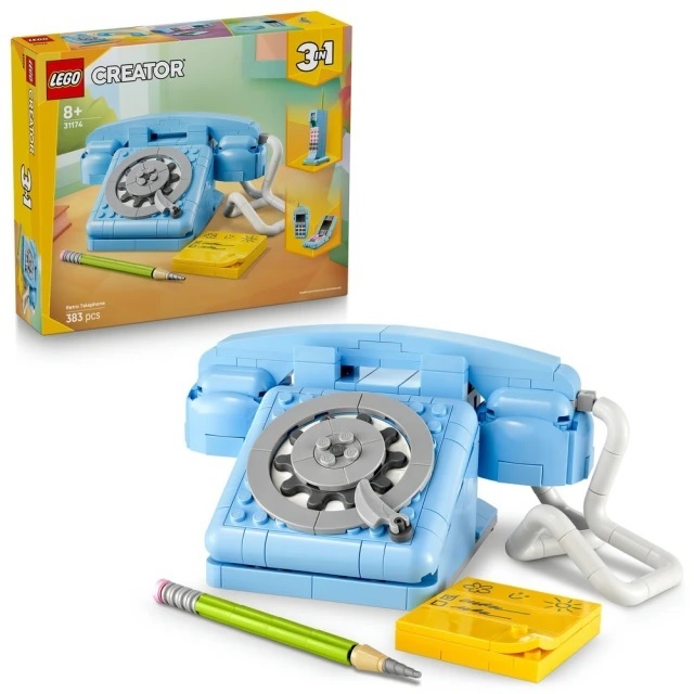 【玩具研究中心】LEGO 樂高 創意百變3合1系列 復古電話 31174