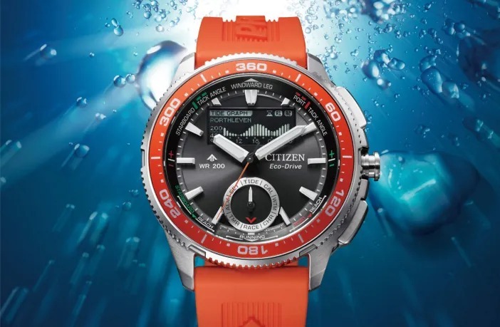 行貨 星辰 CITIZEN  Eco-Drive Solar Powered Marine Series Combination Watch Water Resistant Chronograph JV3000-13E JV3001-53E JV3002-51E JV3006-50L 光動能航海系列組合腕錶 防水計時碼錶