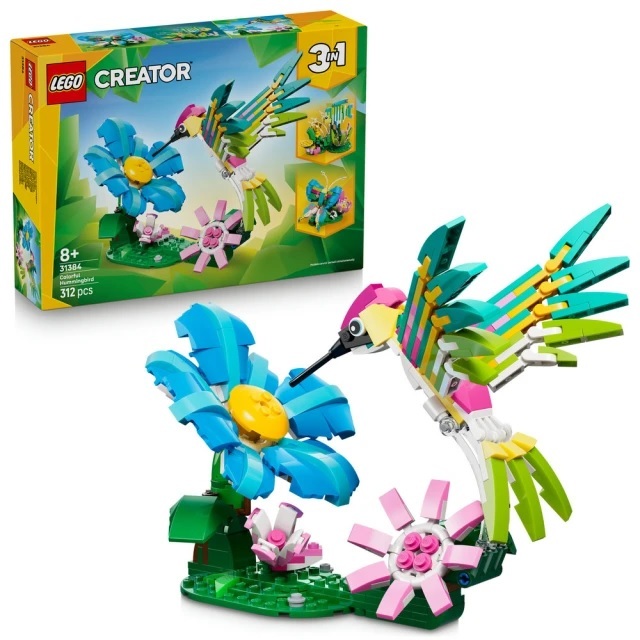 【玩具研究中心】LEGO 樂高 創意百變3合1系列 野生動物：多彩蜂鳥 31384