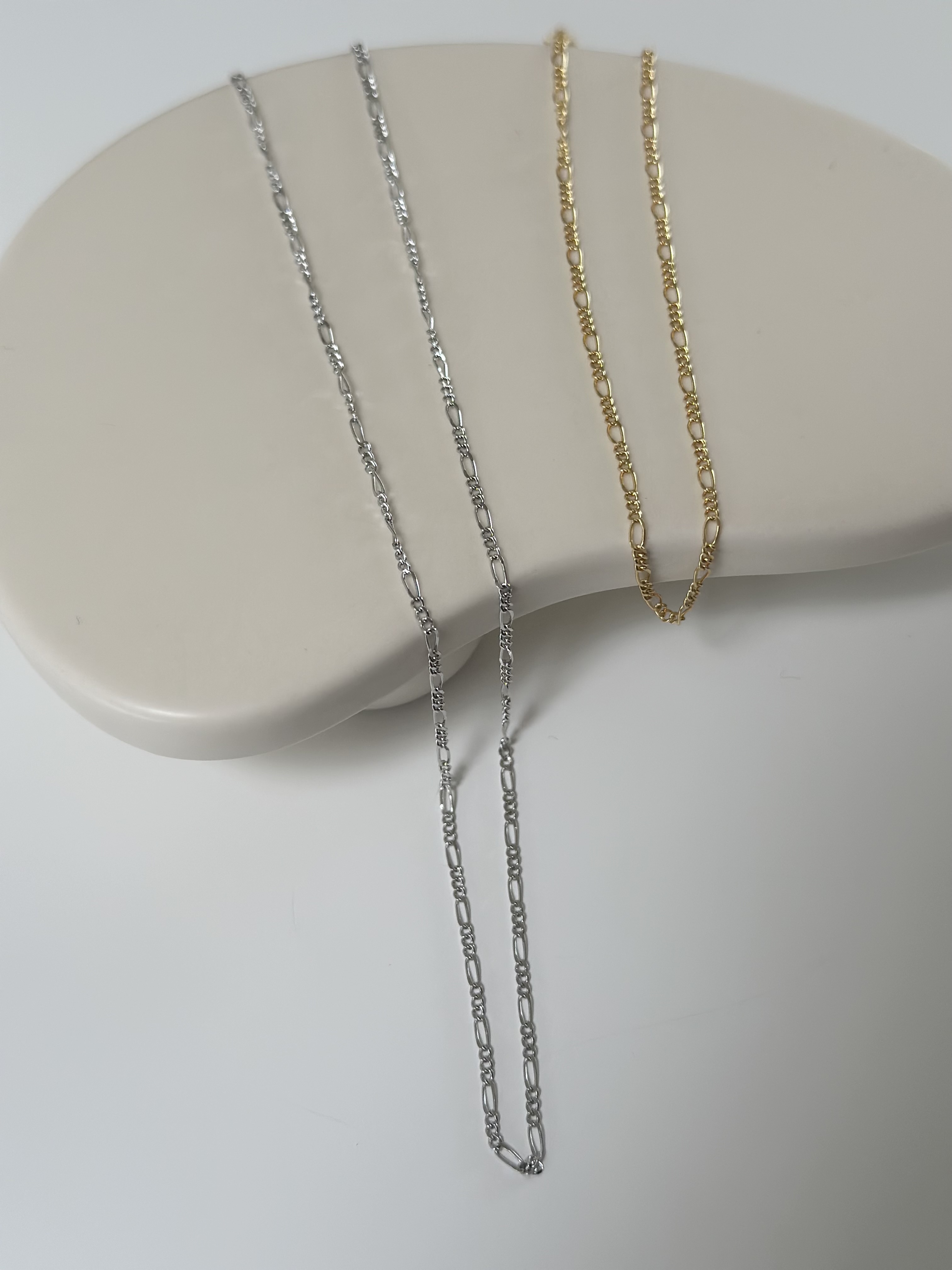 SS finesse chain necklace