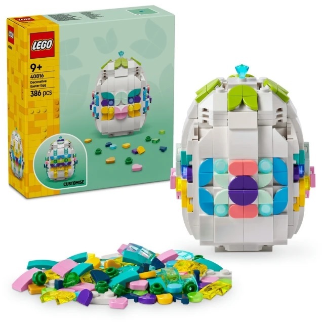 【玩具研究中心】LEGO 樂高 Iconic 復活節彩蛋擺飾 40816