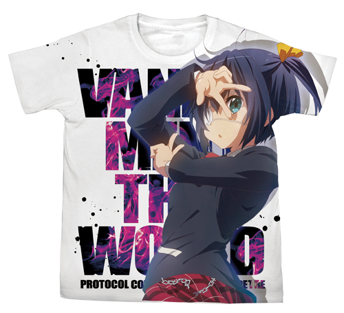 小鳥遊六花ﾌﾙｸﾞﾗﾌｨｯｸTｼｬﾂ/WHITE COSPA 061526