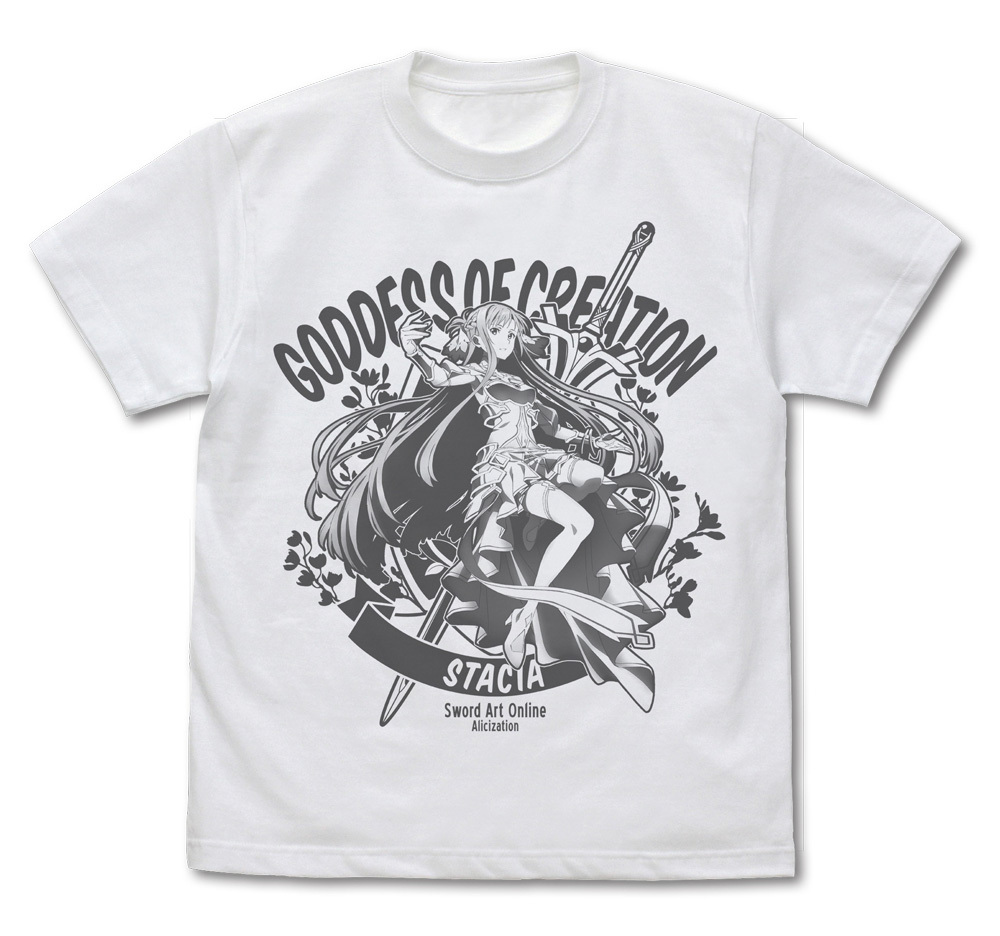《創世神ｽﾃｲｼｱ》ｱｽﾅ Tｼｬﾂ/WHITE COSPA 061526