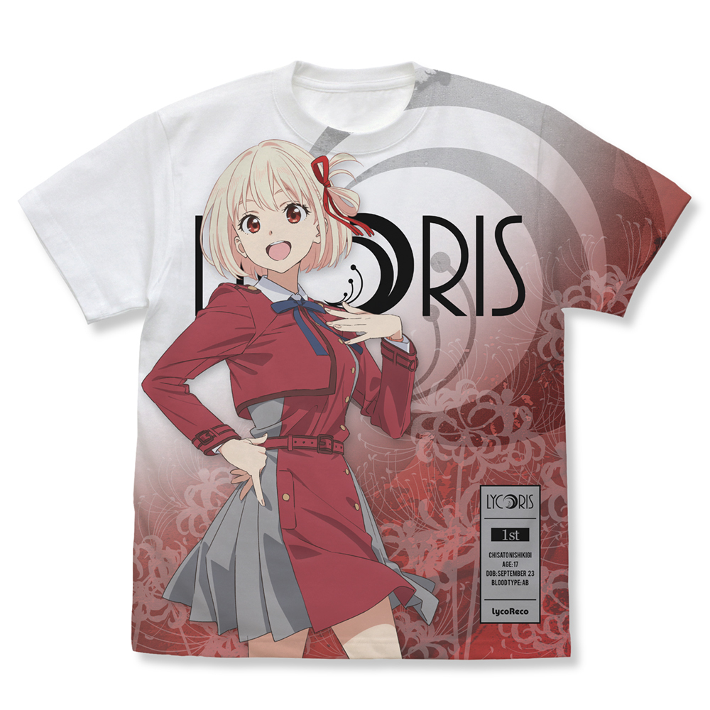 錦木千束 ﾌﾙｸﾞﾗﾌｨｯｸTｼｬﾂ/WHITE COSPA 061526