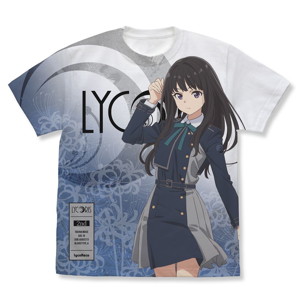 井ﾉ上たきな ﾌﾙｸﾞﾗﾌｨｯｸTｼｬﾂ/WHITE COSPA 061526