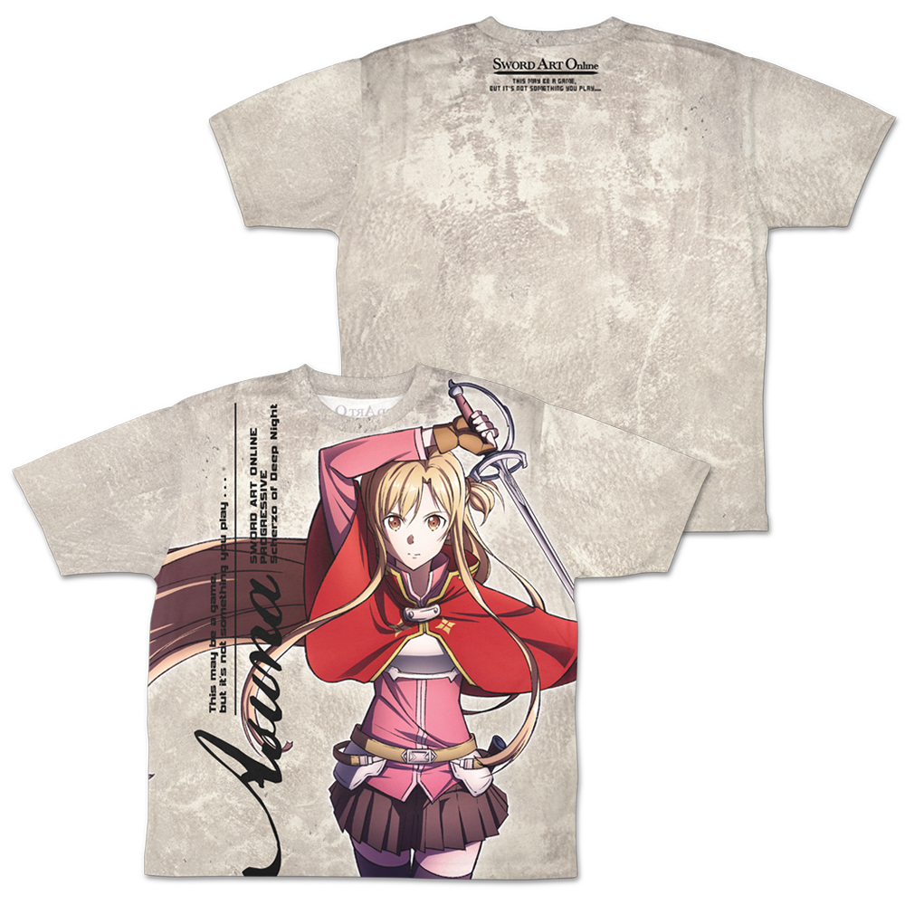 ｱｽﾅ 両面ﾌﾙｸﾞﾗﾌｨｯｸTｼｬﾂ SAO第5層Ver. COSPA 061526