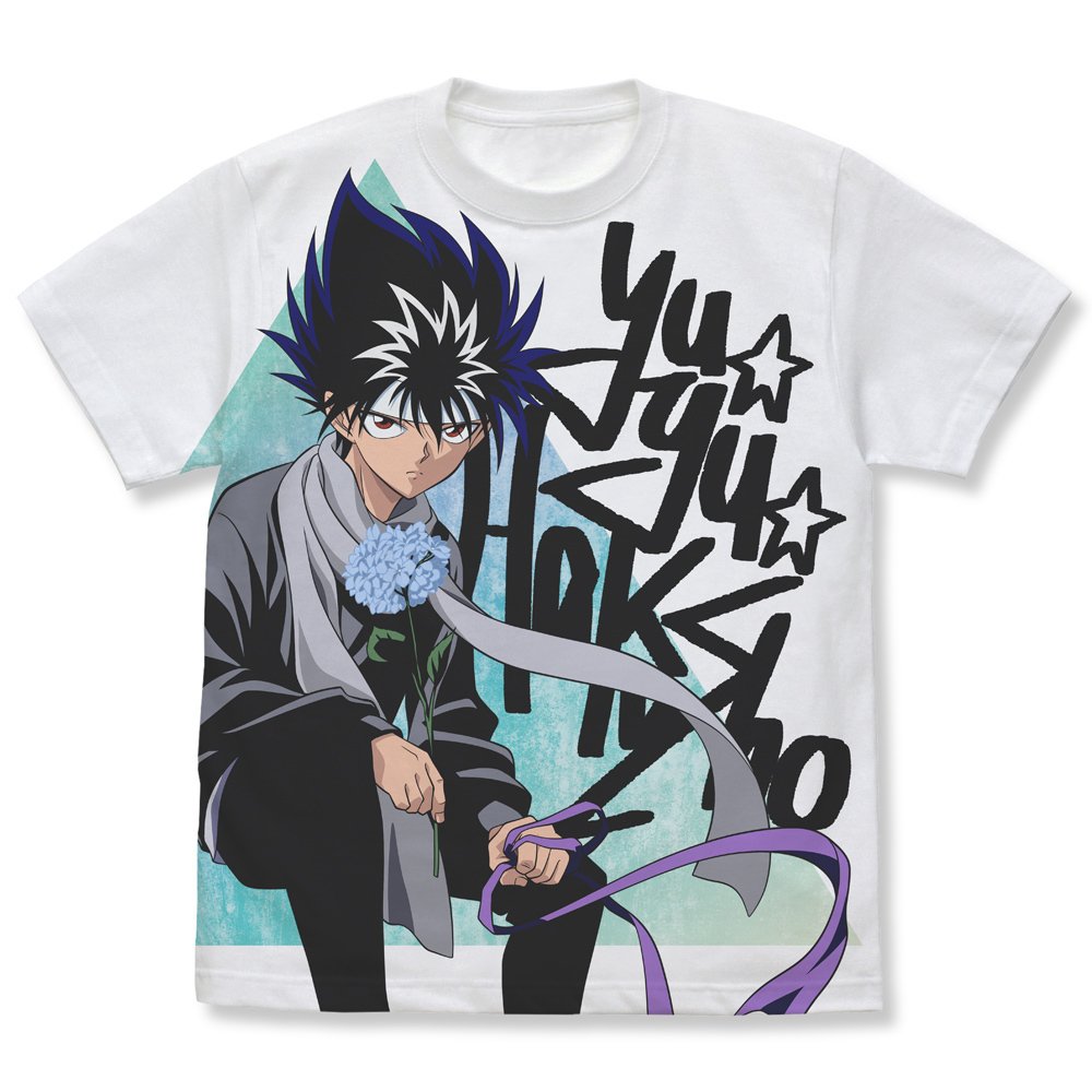 描き下ろし 飛影 ﾌﾙｸﾞﾗﾌｨｯｸTｼｬﾂ 花束Ver./WHITE COSPA 061526