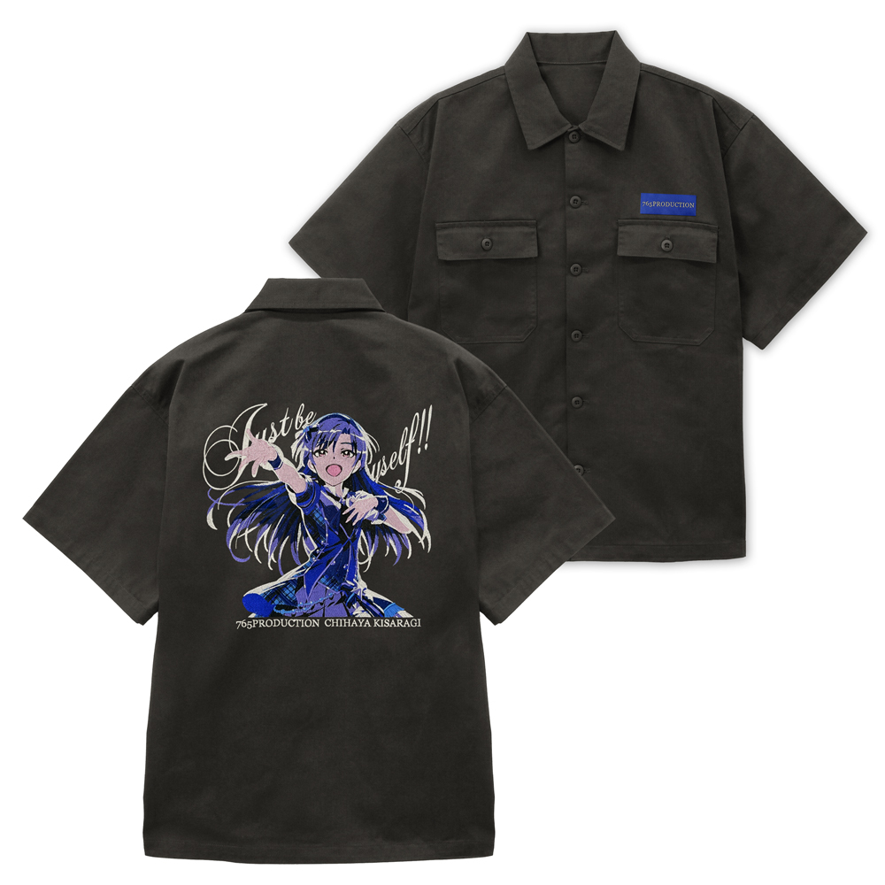 ★限定★如月千早 刺繍ﾜｰｸｼｬﾂ 2026 MODEL/GRAY COSPA 061526