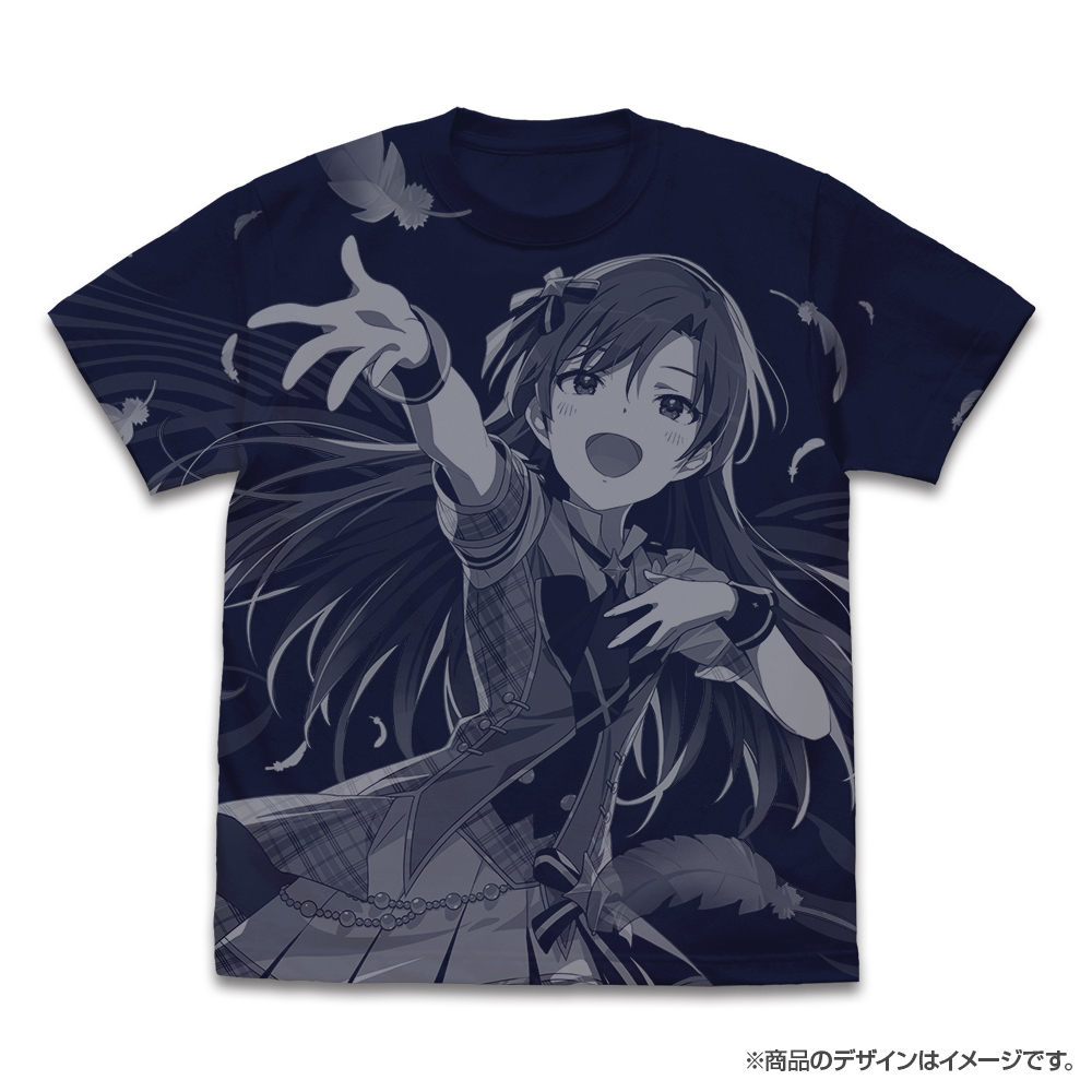 ★限定★【Just be myself!!】如月千早 ｵｰﾙﾌﾟﾘﾝﾄTｼｬﾂ/NAVY COSPA 061526
