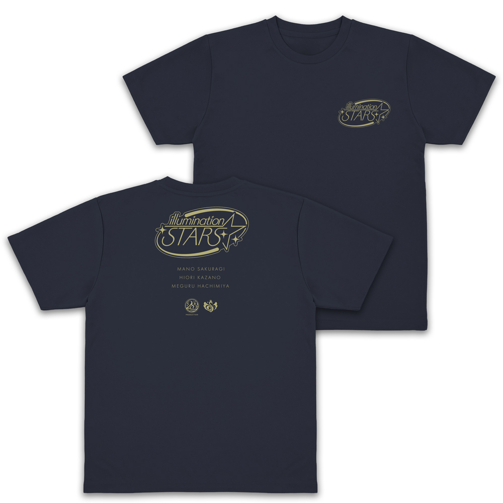 283ﾌﾟﾛ ｲﾙﾐﾈｰｼｮﾝｽﾀｰｽﾞ ﾄﾞﾗｲTｼｬﾂ/NAVY COSPA 061526