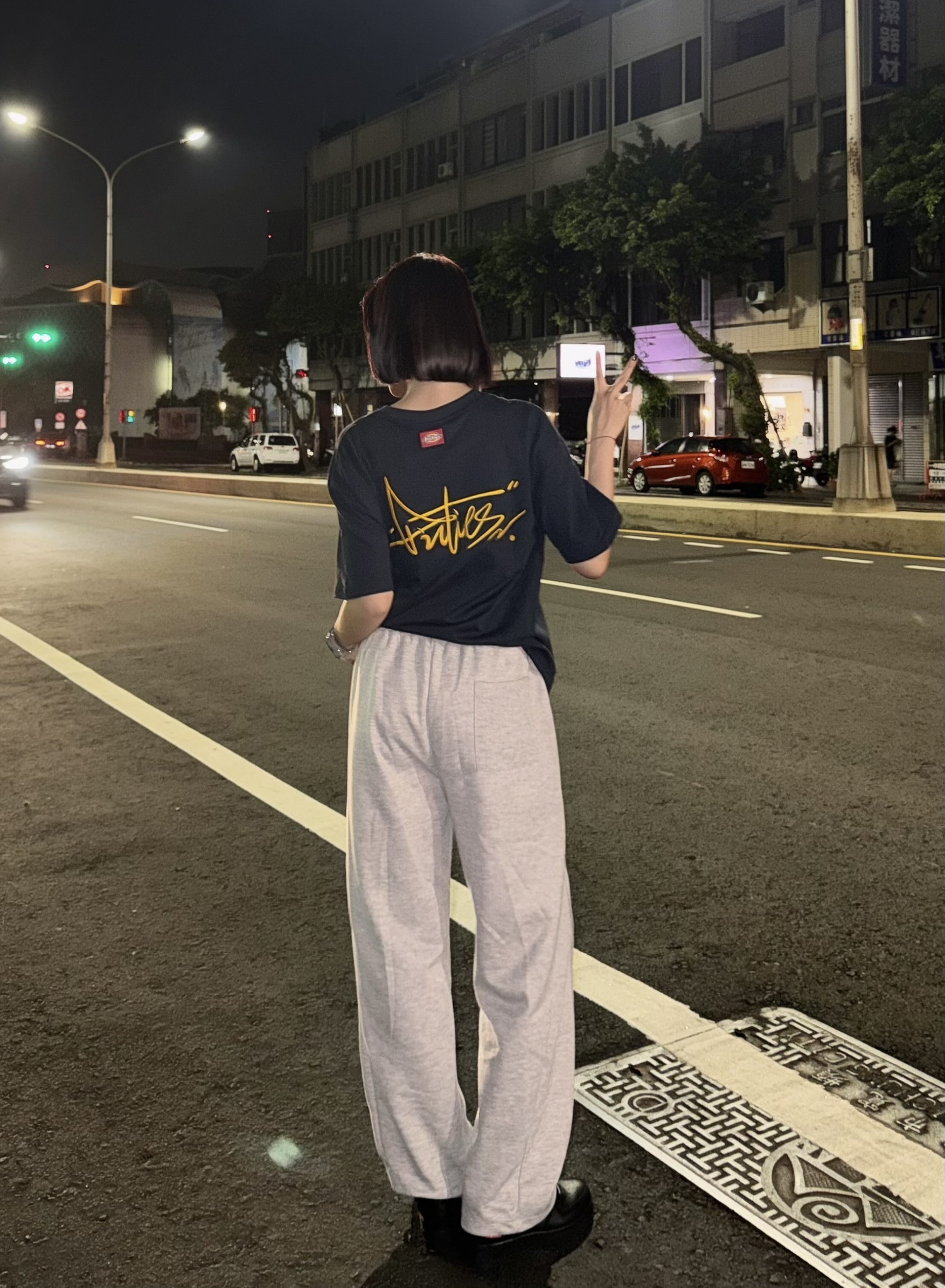 SS26 GODA SELECT 重磅微彎刀棉褲