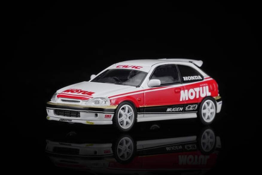 預訂:1/64 Motorhelix Honda Civic Type R EK9 Customized Motul (M65018 )