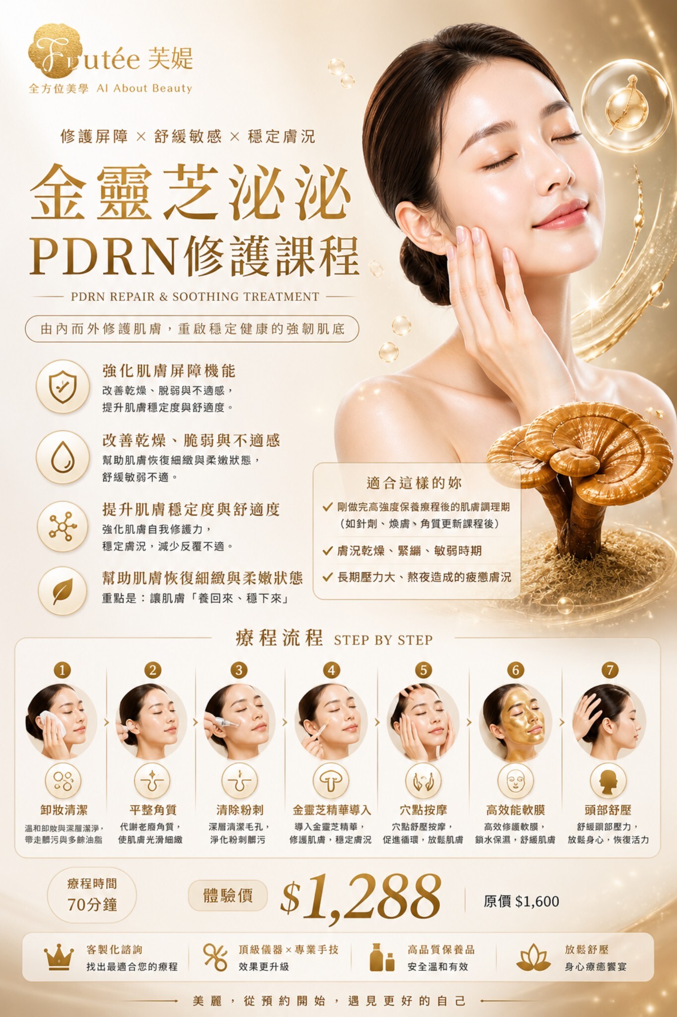 金靈芝泌泌—PDRN修護課程