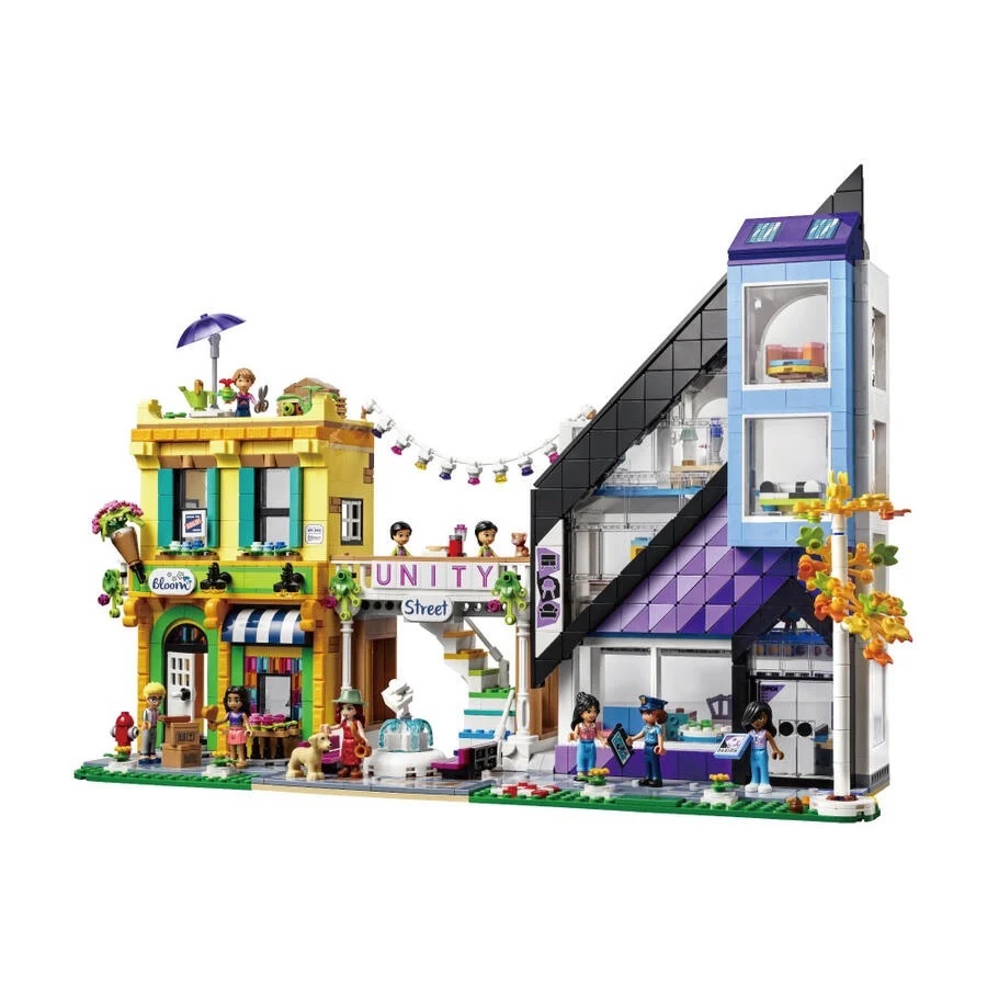 【玩具研究中心】LEGO 樂高 Friends 市區花店與設計商店 41732