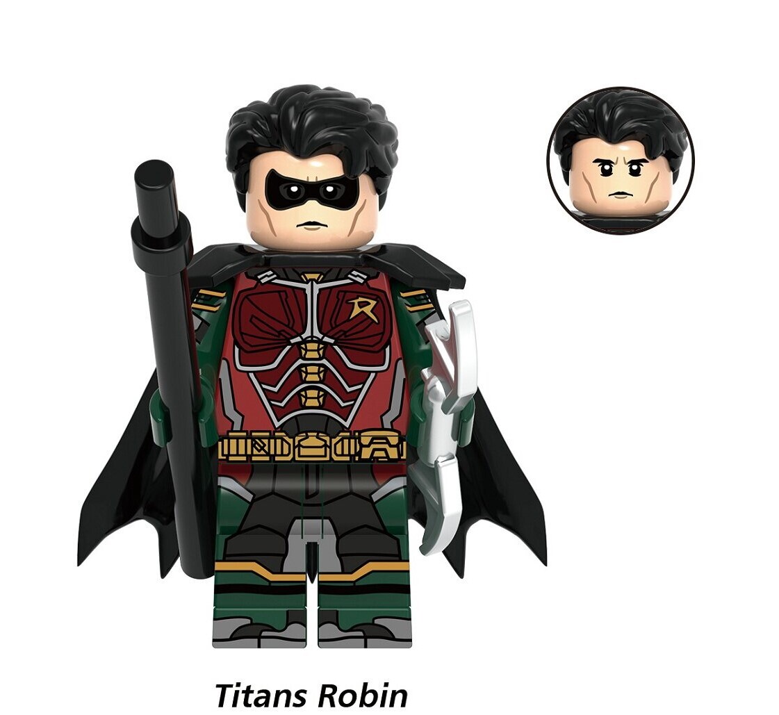 Batman Titans Robin Custom Minifigures Fit Lego G0189 GH0697