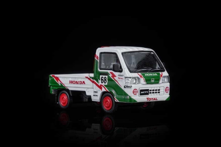 預訂:1/64 Motorhelix Honda Acty 4WD Customized Green/ White #68 (M65622 )