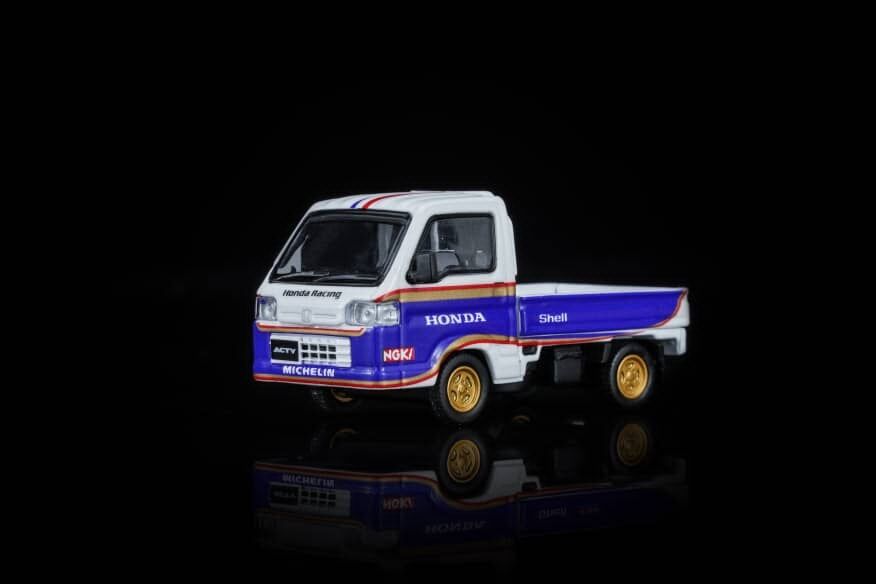 預訂:1/64 Motorhelix Honda Acty 4WD Customized Blue/ White (M65623 )