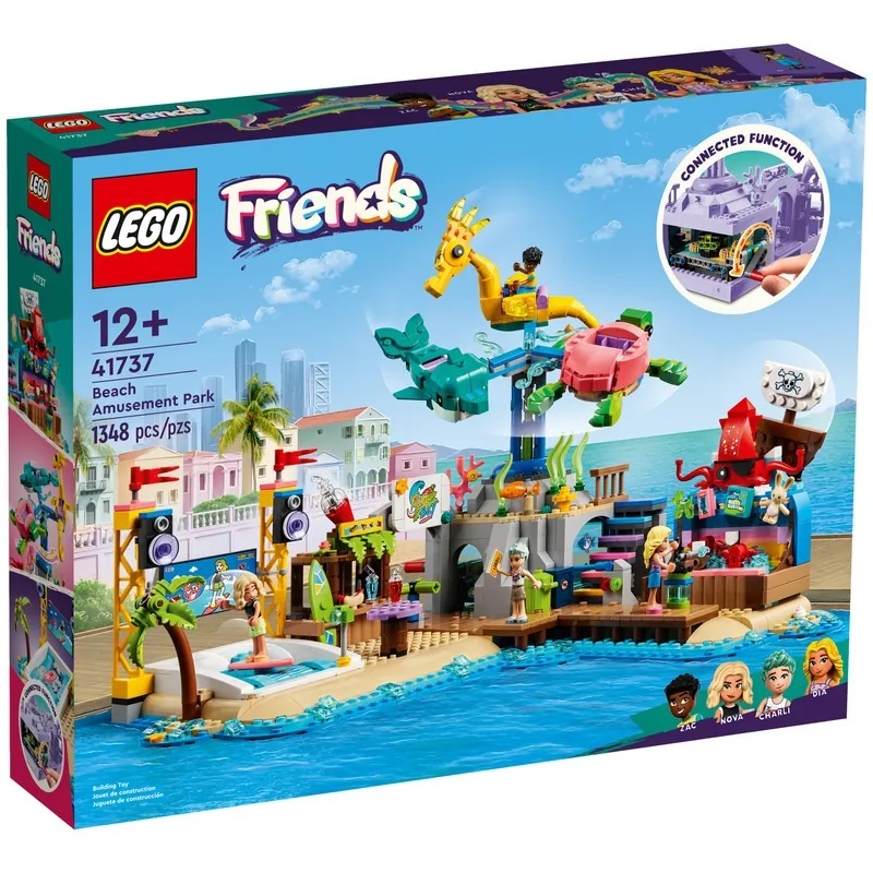 【玩具研究中心】LEGO 樂高 Friends 海灘遊樂園 41737
