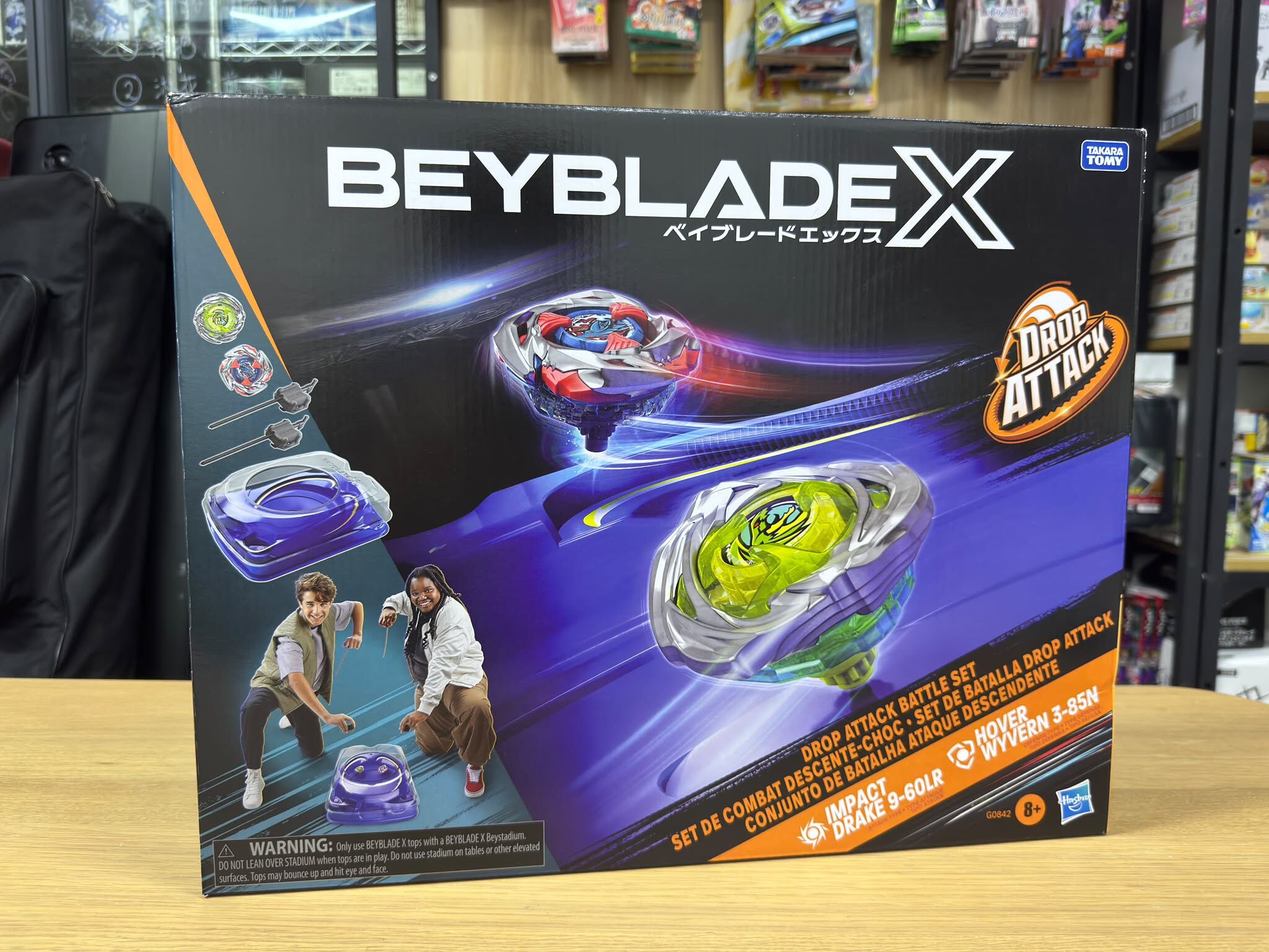 BEYBLADE X  Impact Drake 9-60LR & Hover Wyvern 3-85N SET