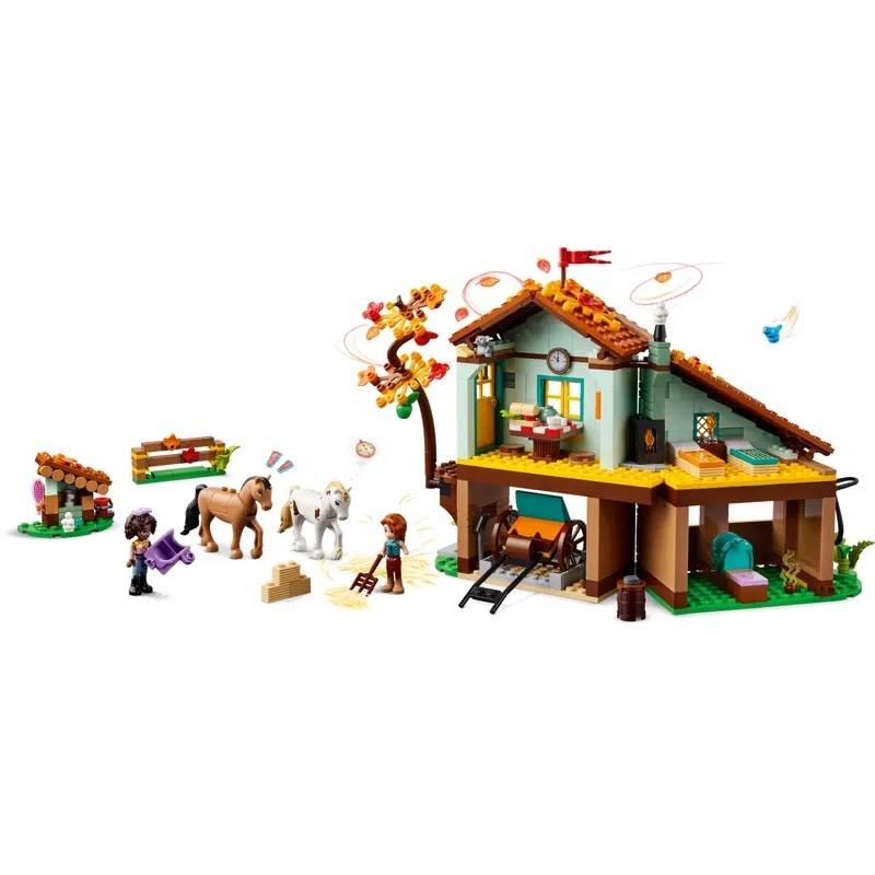 【玩具研究中心】LEGO 樂高 Friends 小秋的馬廄 41745