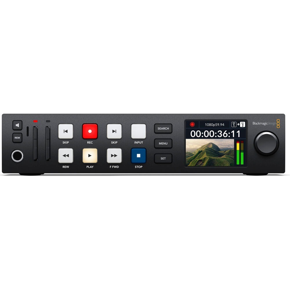 Blackmagic Design HyperDeck Studio HD Plus 廣播級雙SD卡錄影機