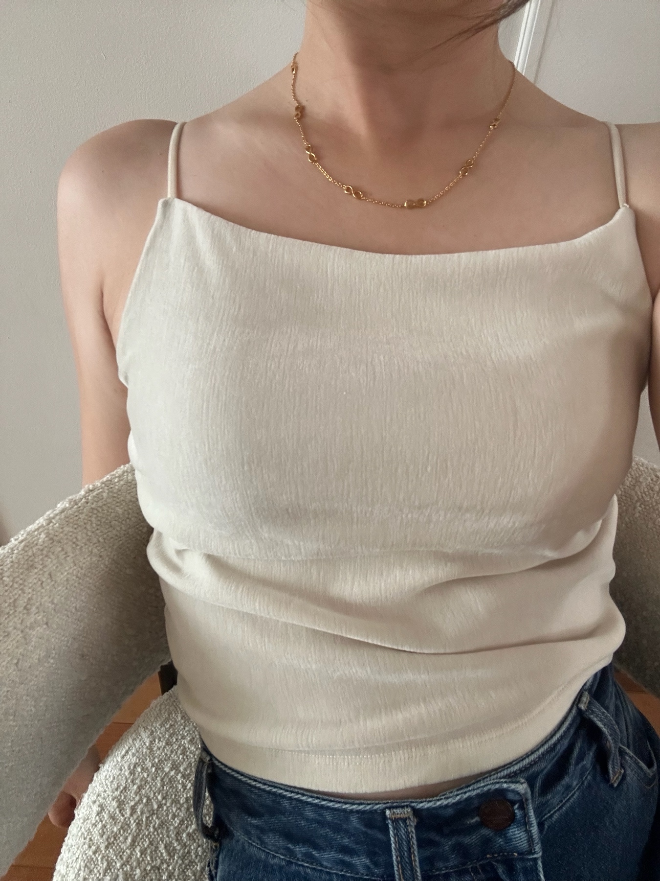 SS infinity necklace