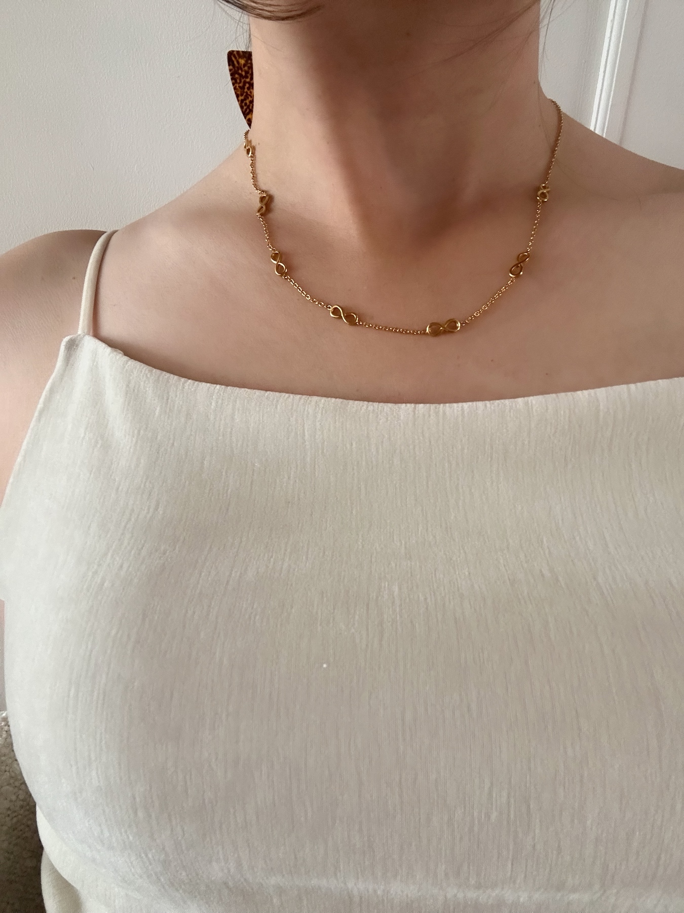 SS infinity necklace
