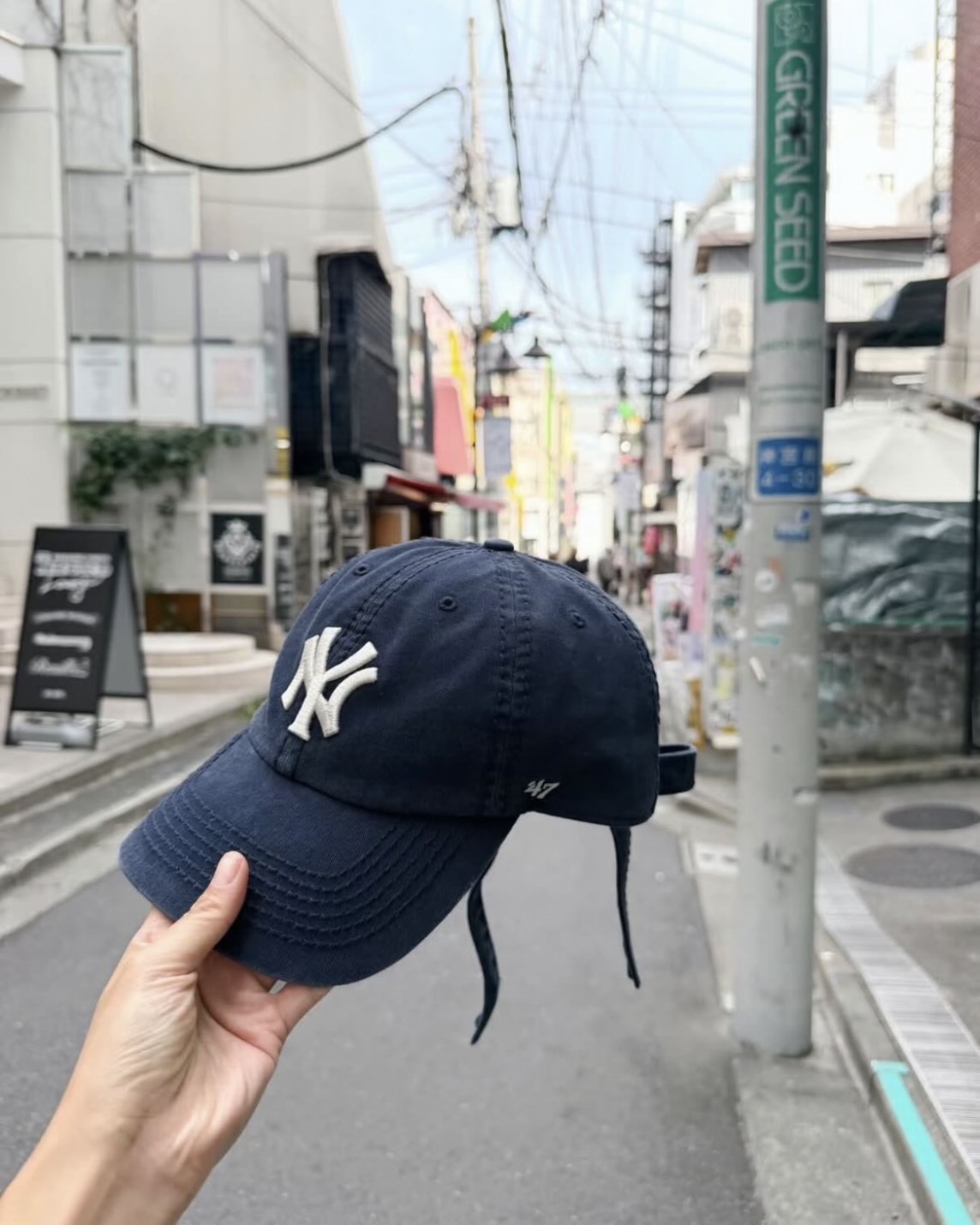 <給到夯>MLB x madhappy Yankees Washed Bowtie Hat 水洗 復古 蝴蝶結 綁帶 老帽 3色