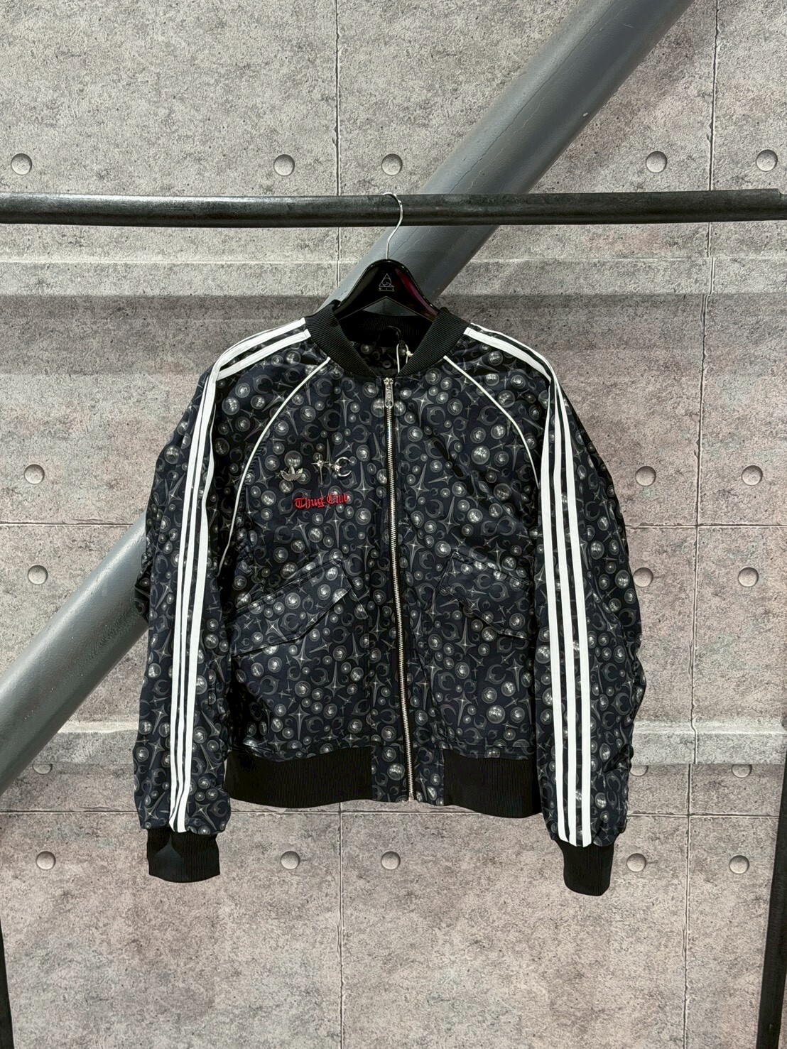 Thug Club x Adidas 金屬Logo 可拆背心夾克 外套