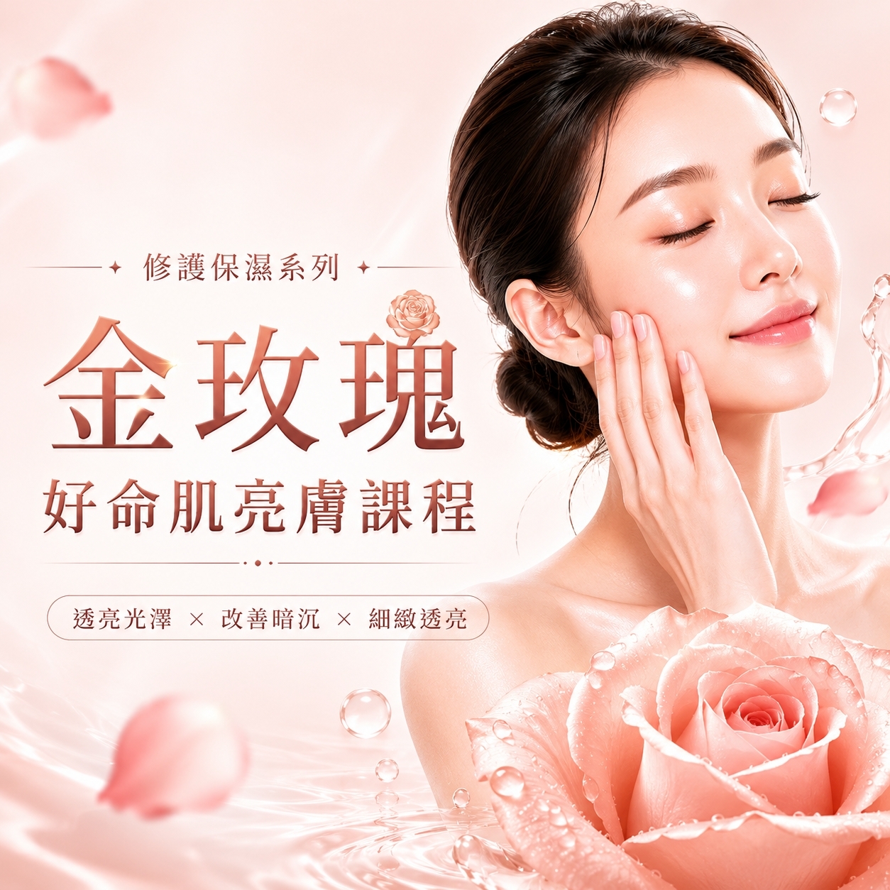 金玫瑰-好命肌亮膚課程