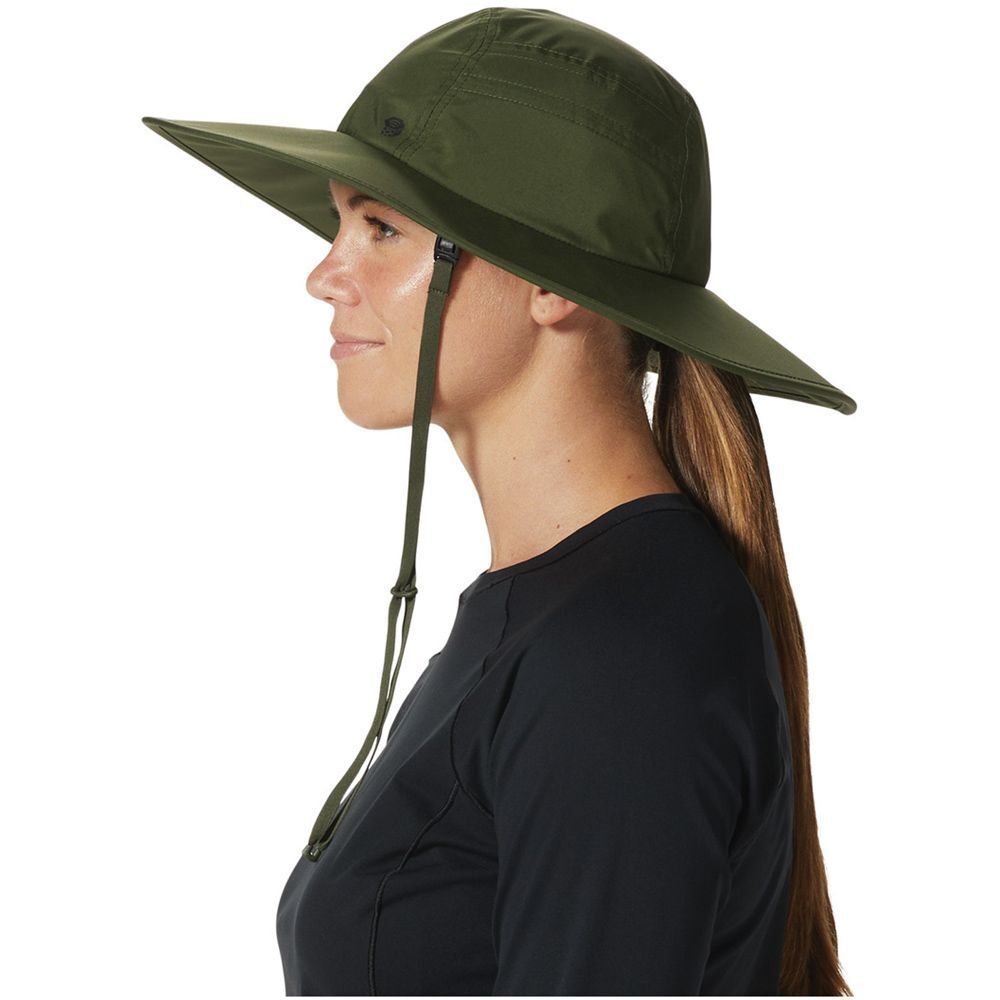 Mountain Hardwear / Exposure/2™ Gore-Tex Infinium Rain Hat 漁夫帽- 黑 (MHW1878091)