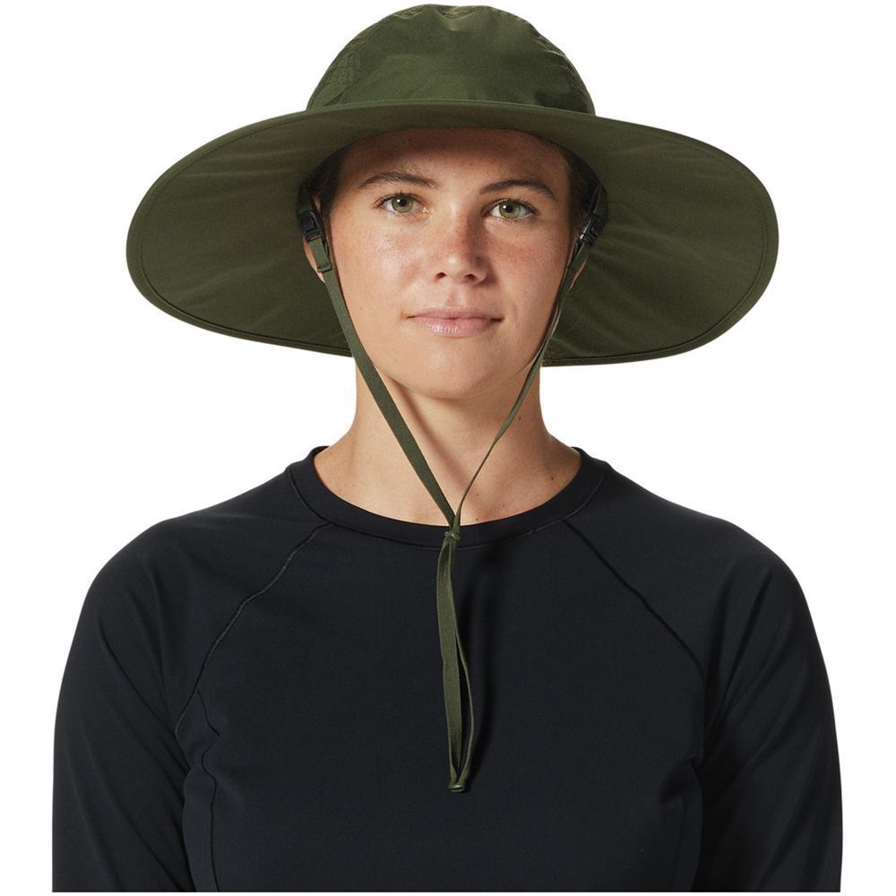 Mountain Hardwear / Exposure/2™ Gore-Tex Infinium Rain Hat 漁夫帽- 黑 (MHW1878091)