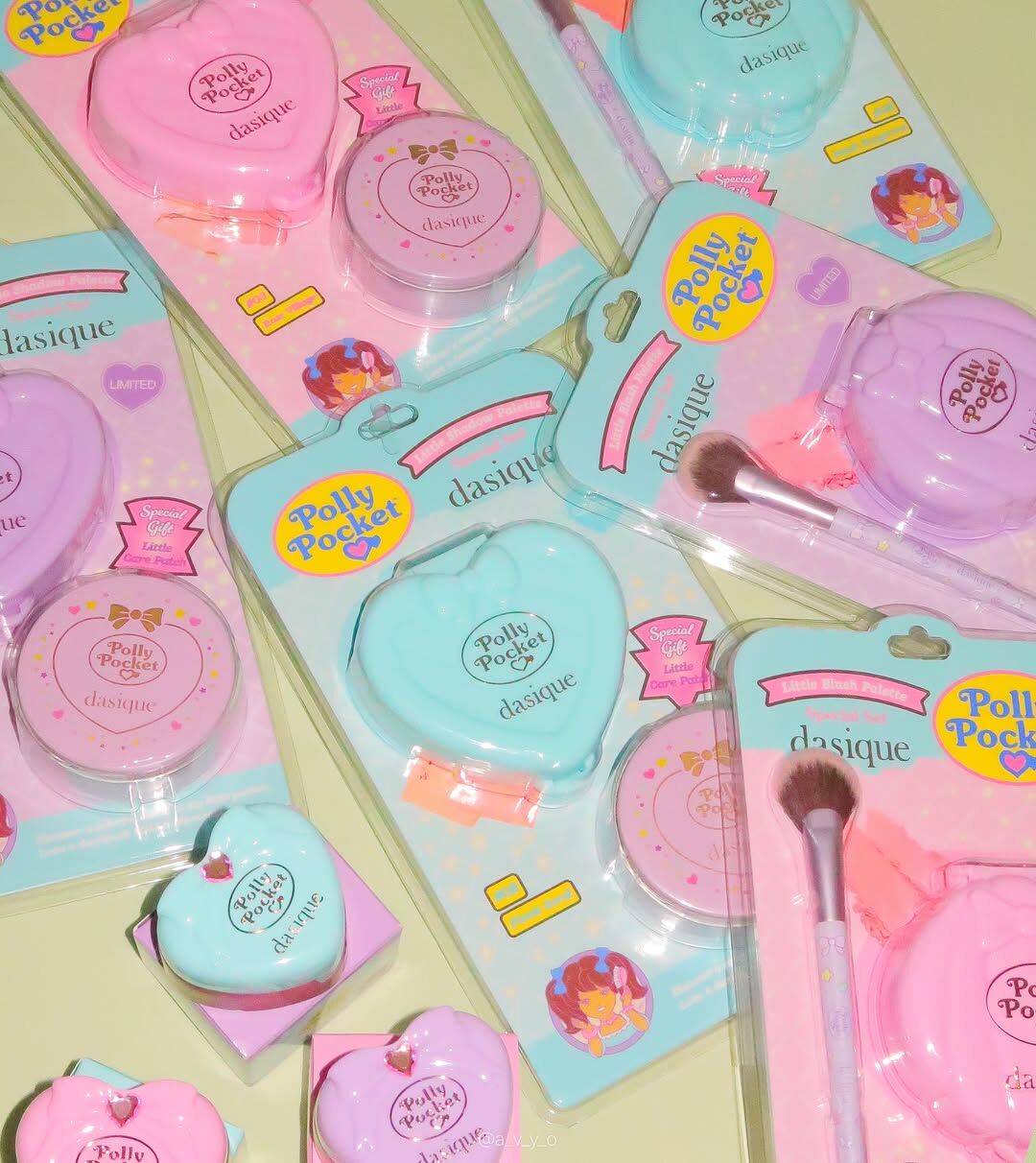 【預購】Dasique x Polly Pocket 復古玩具聯名系列