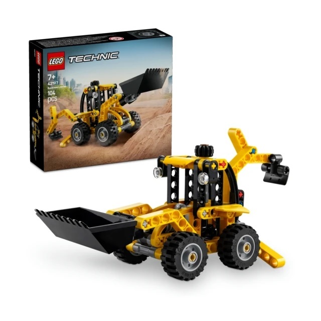 【玩具研究中心】LEGO 樂高 TECHNIC 反鏟裝載機 42197